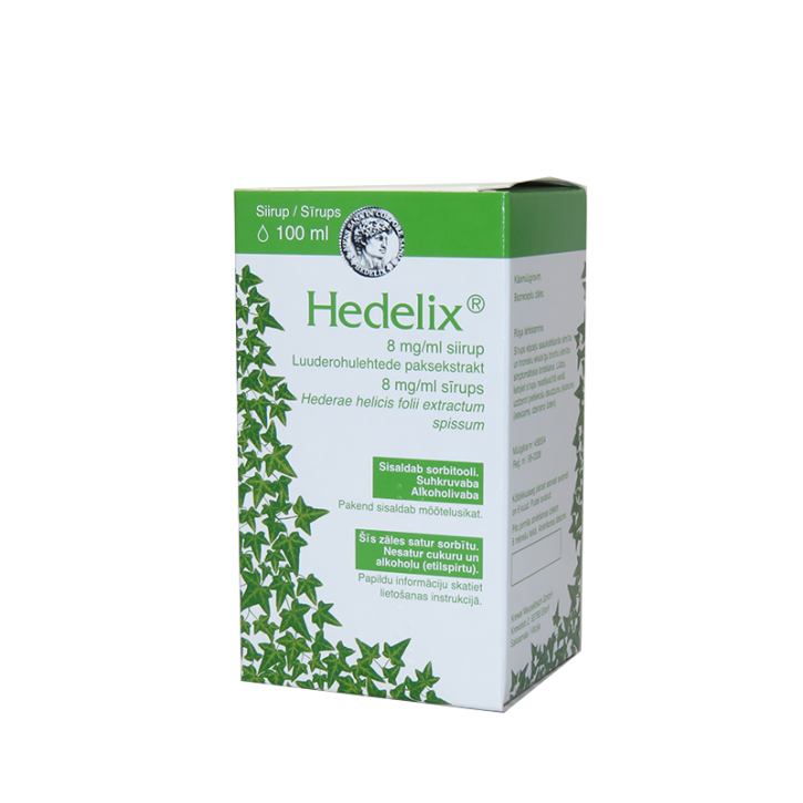 HEDELIX 8mg/ml sīrups 100ml